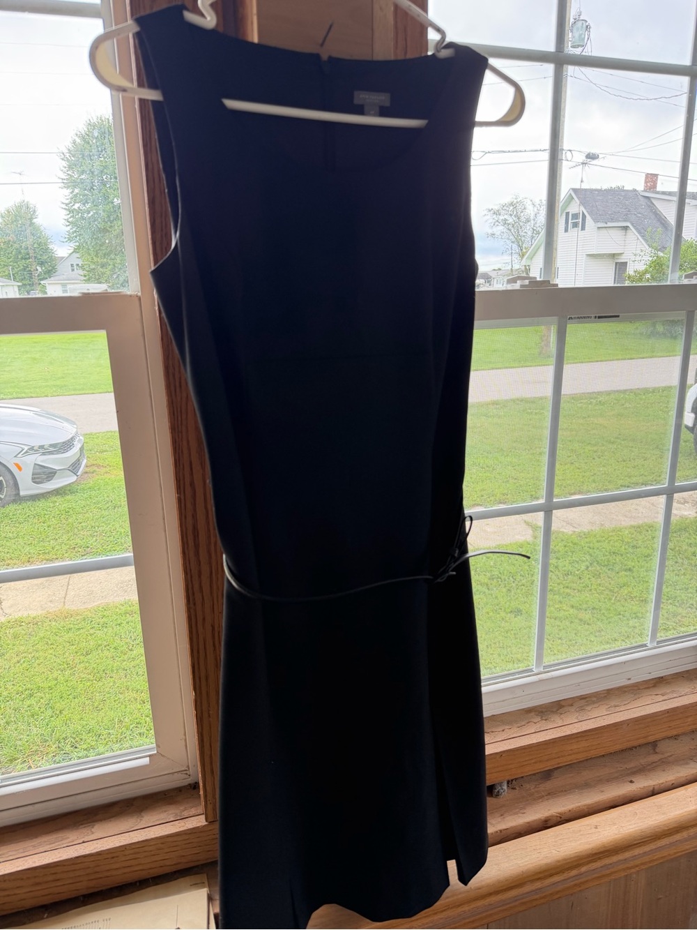 Ann Taylor Classic Black Sleeveless Dress